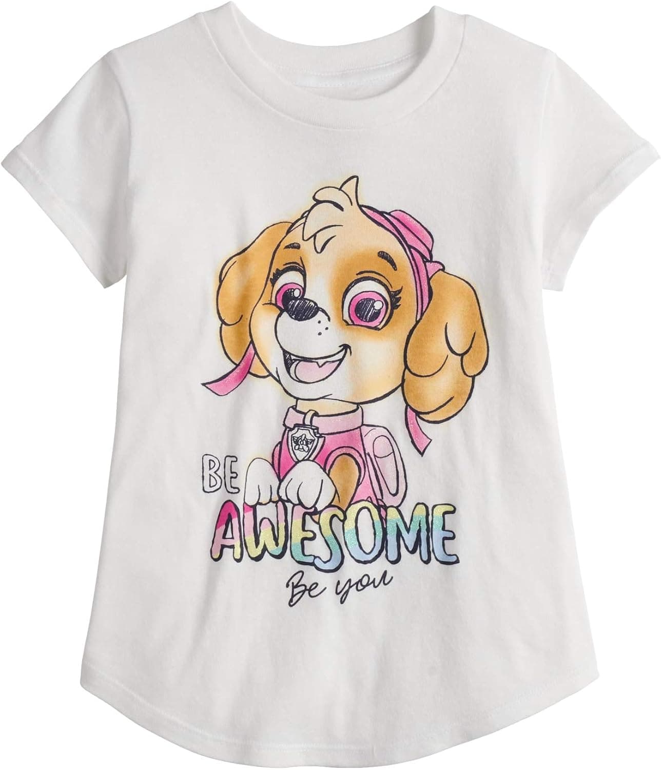 Jumping Beans Little Girls' Toddler 2T-5T PAW Patrol Awesome Tee