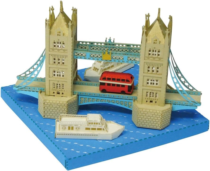 Paper Nano Tower Bridge Building Kit