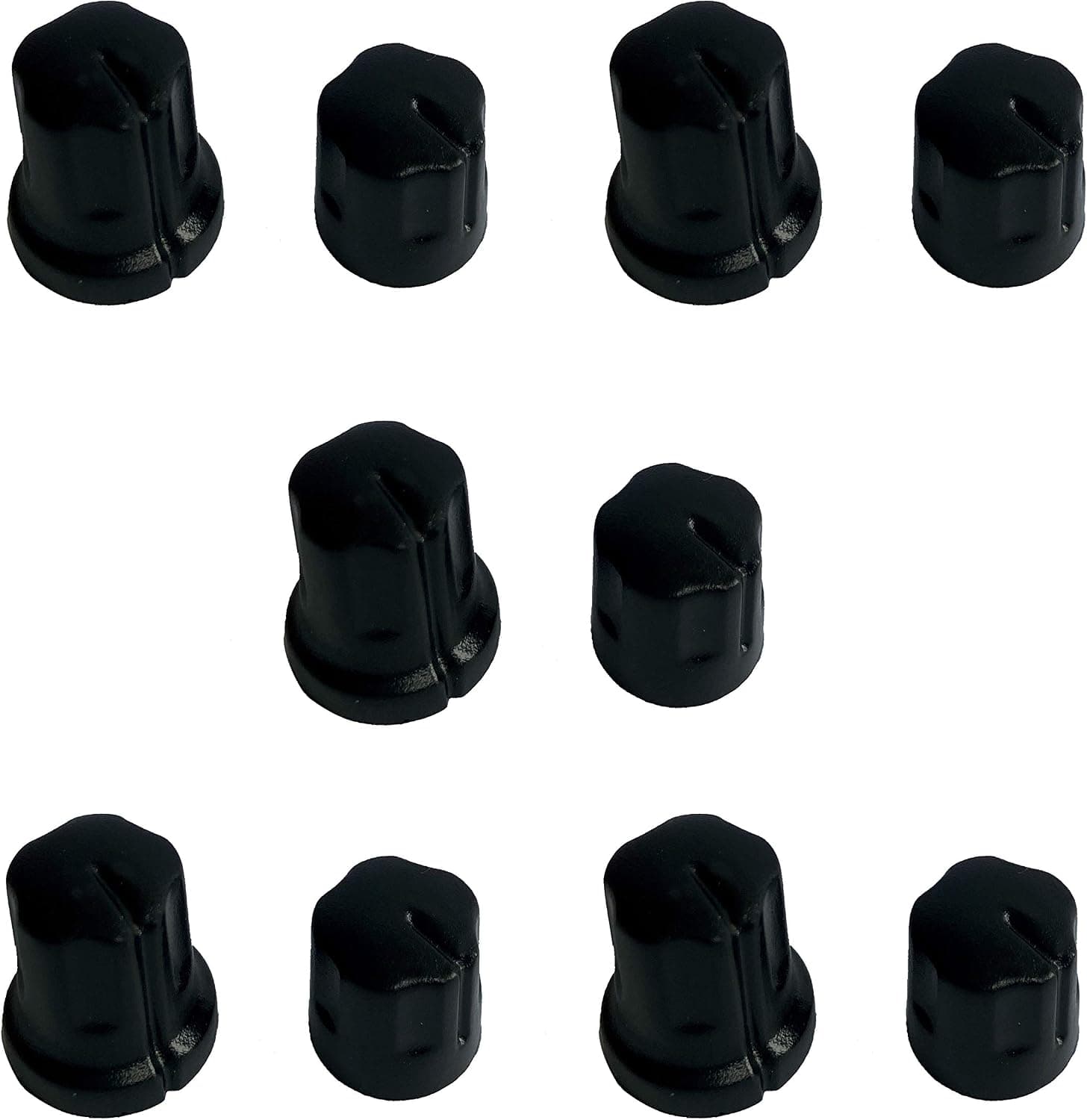 DUCENTER 5 x Volume Control knob and Channel Selector Knob for Motorola GP300 GP88 Two-Way Radio Replacement Button Cap
