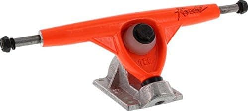 Randal Truck R-II 180mm/50 Degrees Neon Orange/Raw Skateboard Longboard Trucks (Set of 2)
