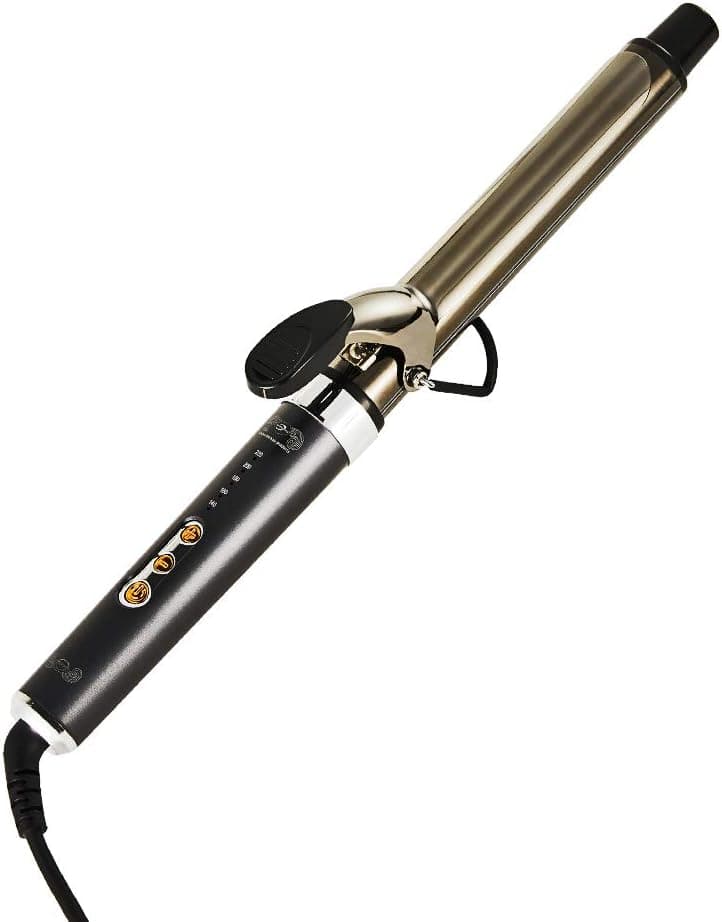 Kiiliss Curling Iron Hair Curler with Ceramic Coating Barrel, Professional Curling Wand Instant Heat up to 430°F