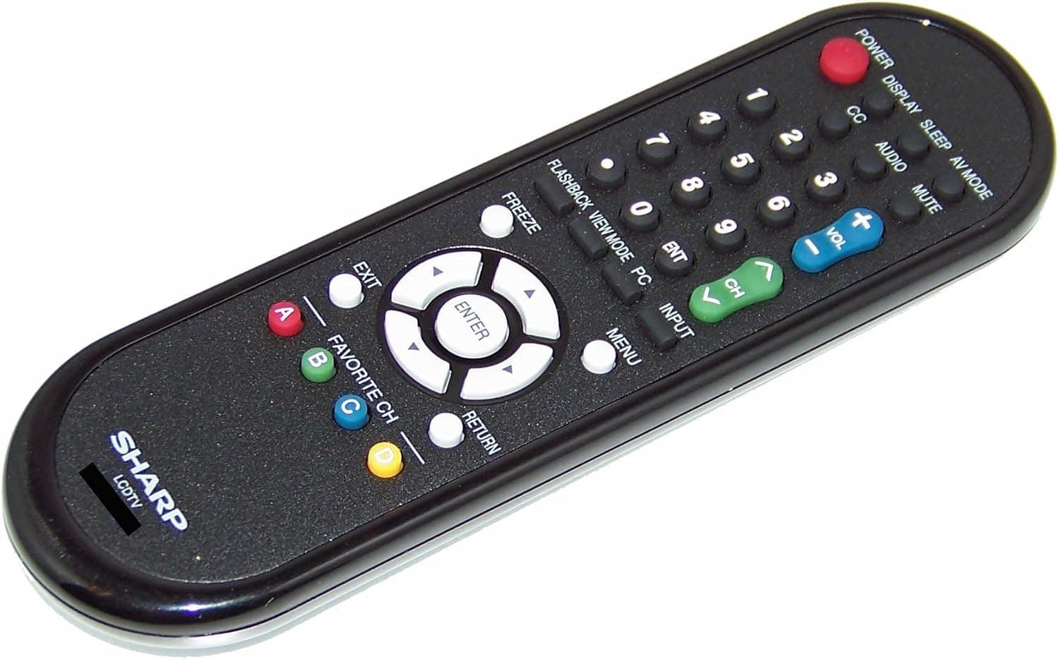 OEM Sharp Remote Control: LC19SB24U, LC-19SB24U, LC19SB25, LC-19SB25, LC19SB25U, LC-19SB25U