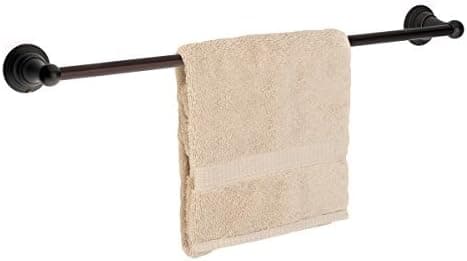 Dynasty Hardware Muirfield Towel Bar Collection Oil Rubbed Bronze (18 Inch Towel Bar)