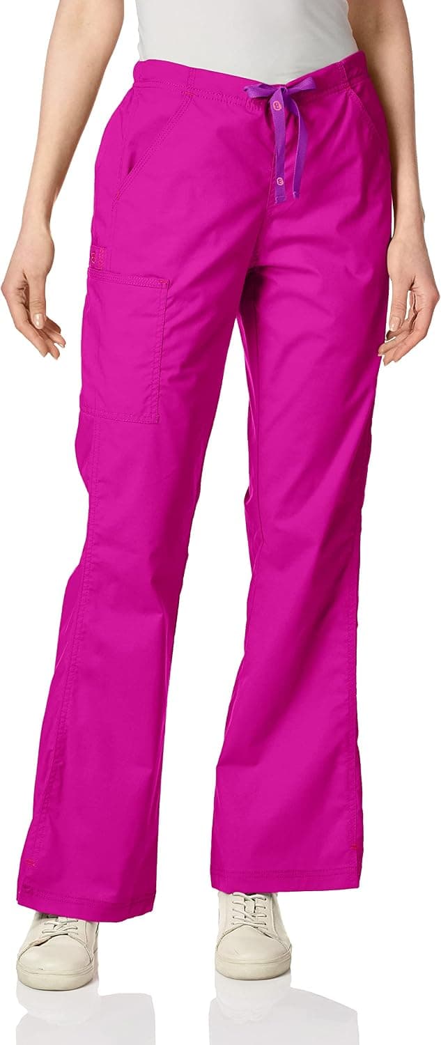 WonderWink Women's WonderFLEX Grace Flare Leg Cargo Pant