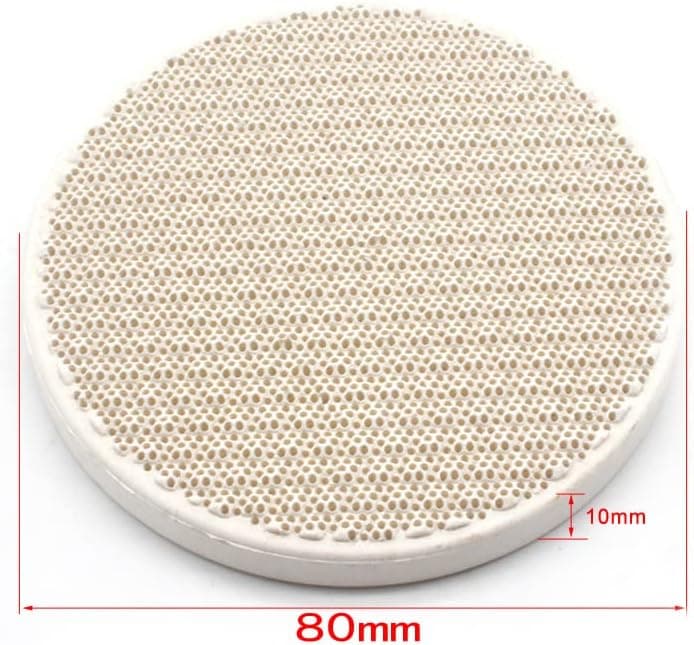 Honeycomb Ceramic Soldering Board with Needles, Round 80x10mm Soldering Honeycomb Panel Jewelry Making Tools, Soldering Block Soldering Parts for Melting Casting Gold Tools Jewelry Soldering