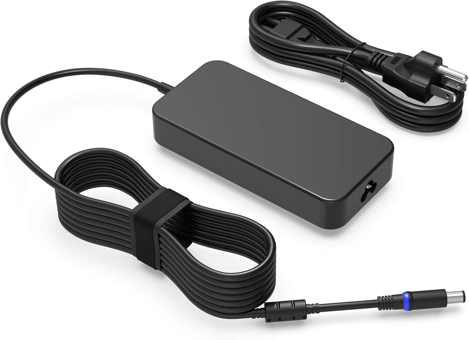 130W (Watt) Laptop Charger Fit for Dell-WD15 Monitor Dock, Dock-WD19 Desktop, E-Port Replicator PR02X PR03X E-Port Plus Advanced Port, Universal Dock D6000 D6000S AC Power Supply Adapter Cord