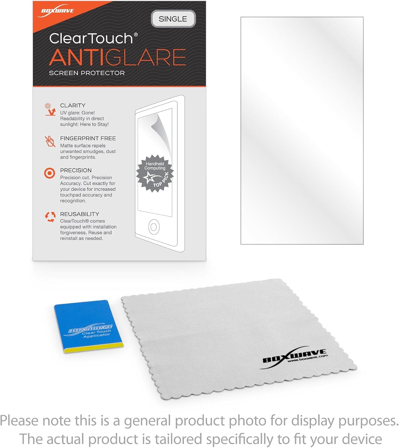 BoxWave Screen Protector Compatible with Garmin Nuvi 770 (Screen Protector by BoxWave) - ClearTouch Anti-Glare, Anti-Fingerprint, Scratch Proof Matte Film Shield for Garmin Nuvi 770