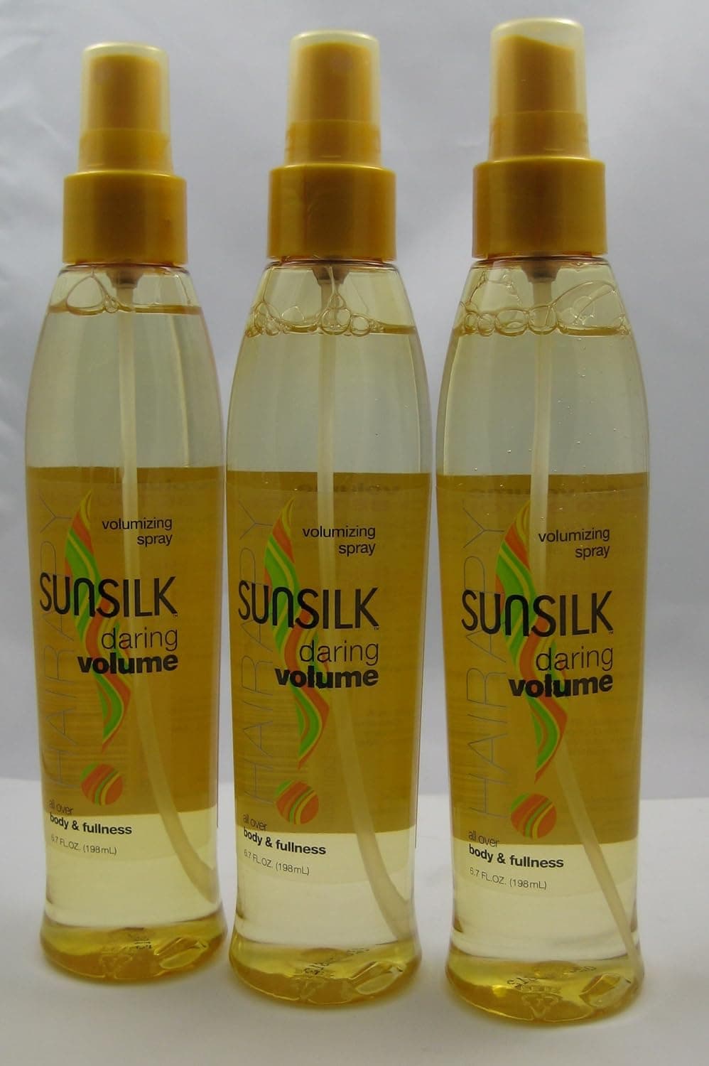 Sunsilk Daring Volume Volumizing Spray All Over Body & Fullness 6.7 Oz (6 Pack)