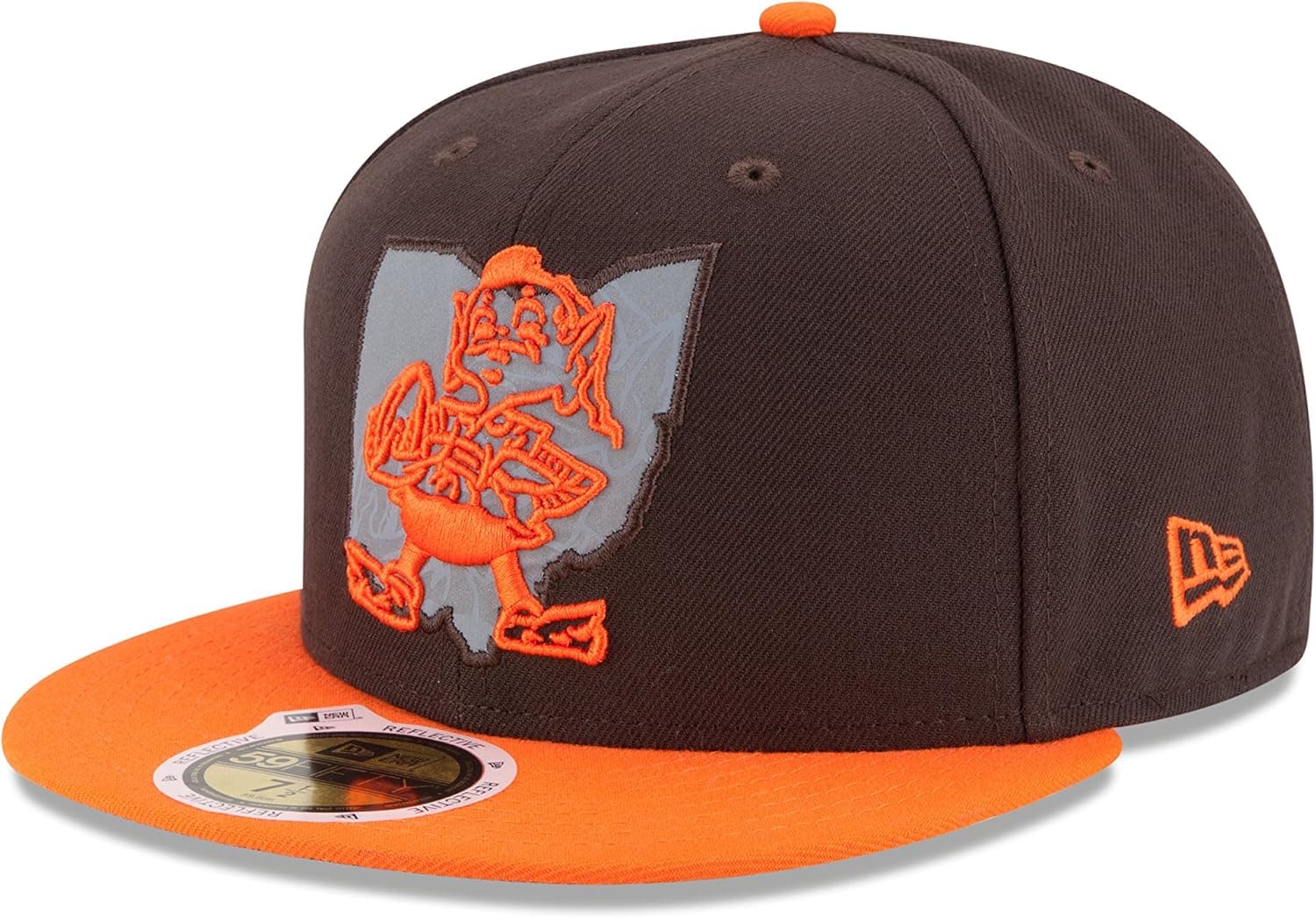 New Era NFL Men's State Flective Redux 59FIFTY Fitted Cap