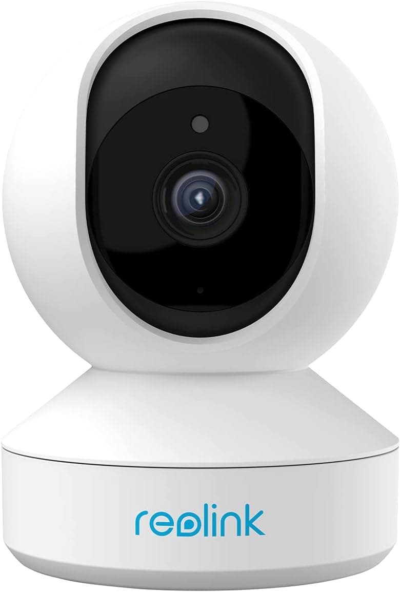 REOLINK Indoor Security Camera, E1 Pro 4MP HD Plug-in WiFi Camera for Home Security, 2.4/5 GHz Wi-Fi, Auto Tracking, Smart Person/Pet Detection, Local Storage, Ideal for Baby Monitor/Pet Camera