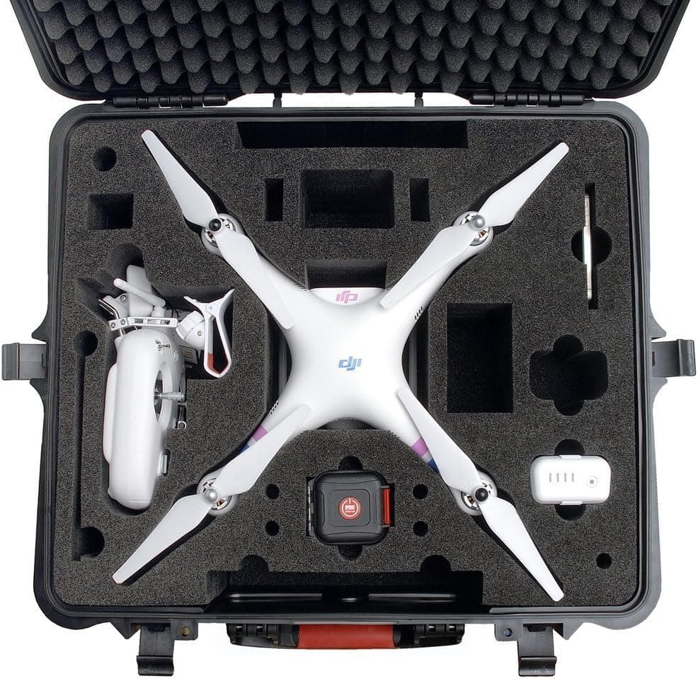HPRC HPRC2700WPHA2 Wheeled Hard Case with Foam for DJI Phantom Vision 2
