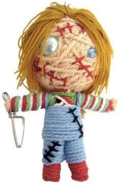 String Doll World Chucky Voodoo String Doll Keychain