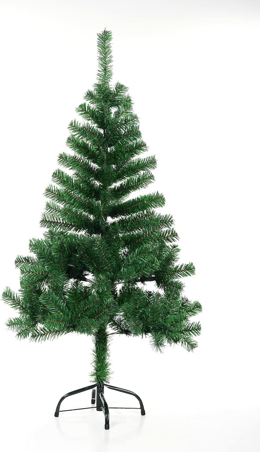 Beauty Life Christmas tree Premium Artificial Christmas Pine Tree with Solid Metal Legs&Tree Skirt&Manual Instruction – G-6' (180cm)
