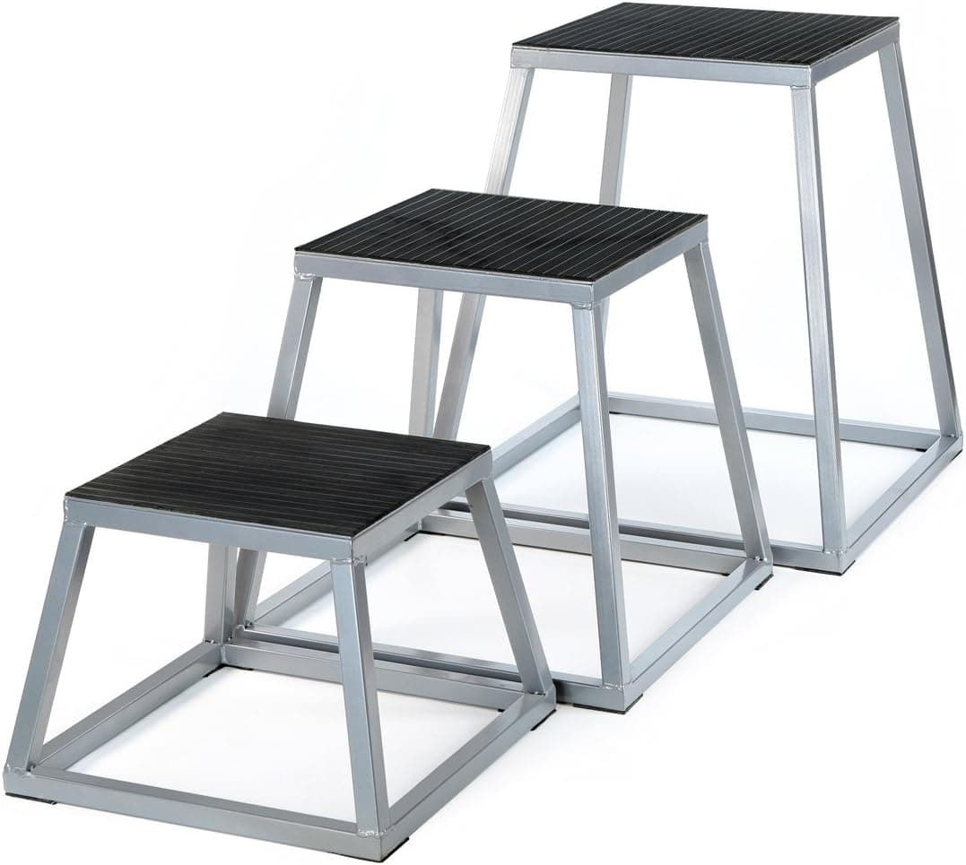 Power Plyo Box | Metal Platform - Steel Base