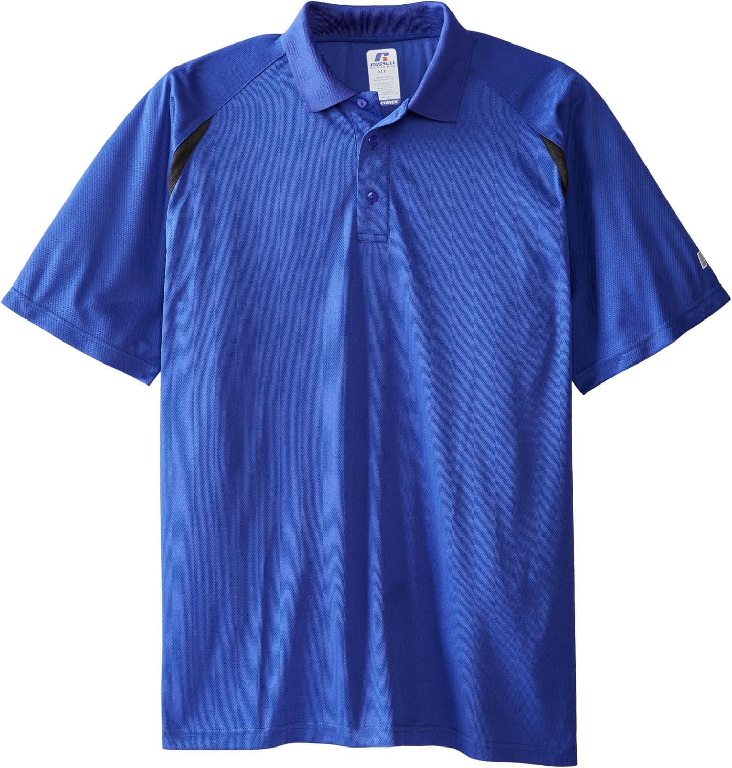 Russell Athletic Men's Big & Tall Dri Power Short-Sleeve Polo Shirt