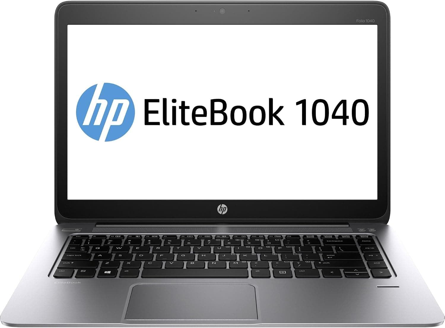 HP EliteBook Folio 1040 Gen 1 14-Inch Laptop i7-4650U 4GB-DDR3 256GB-SSD Silver Windows 7 Pro F2R72UT