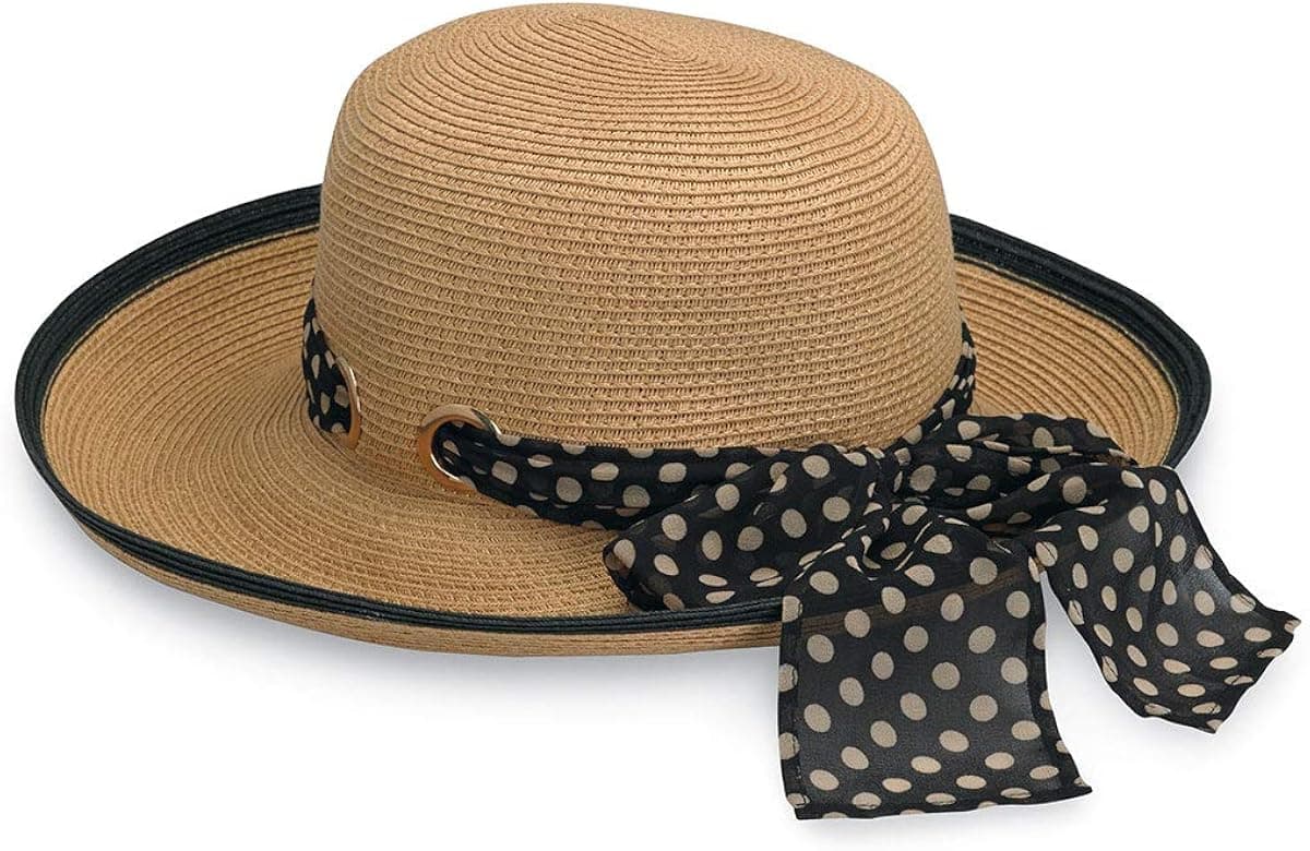 Wallaroo Hat Company Women’s Julia Sun Hat – UPF 50+, Wide Brim, Lightweight, Packable, Designed in Australia.