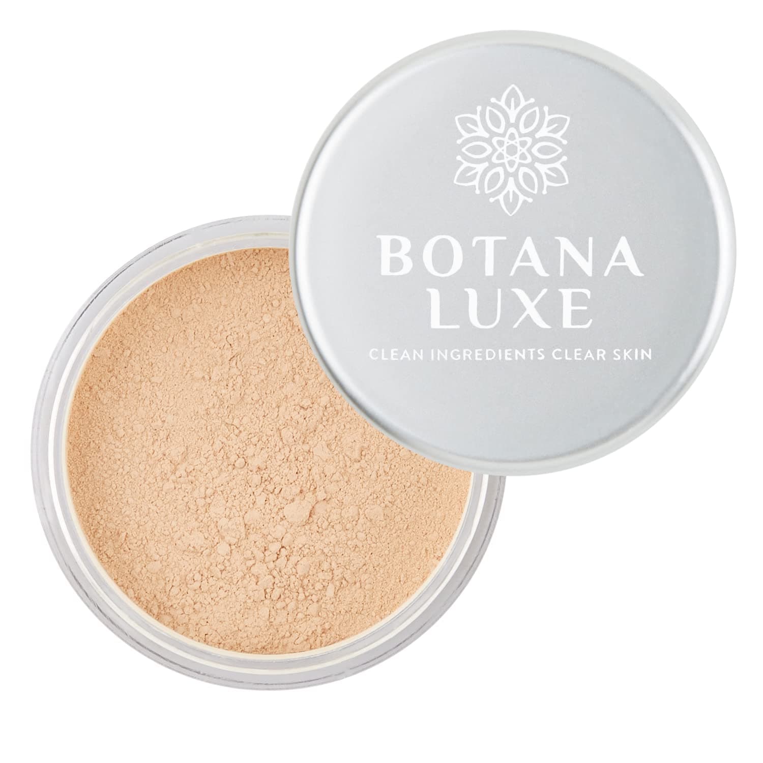 Luxe Mineral Foundation with Natural Pigments for All Skin Types, Teens & Adults. Lightweight, Silky Smooth, Face-Brightening, Long-Lasting, Clean, Buildable Coverage Control, Hypoallergenic, Non-Comedogenic, Won't Clog Pores, Vegan, Cruelty-Free, Talc-Free, Bismuth Oxychloride-Free, Silicone-Free Mineral Foundation Makeup 7 g (ALMOND)