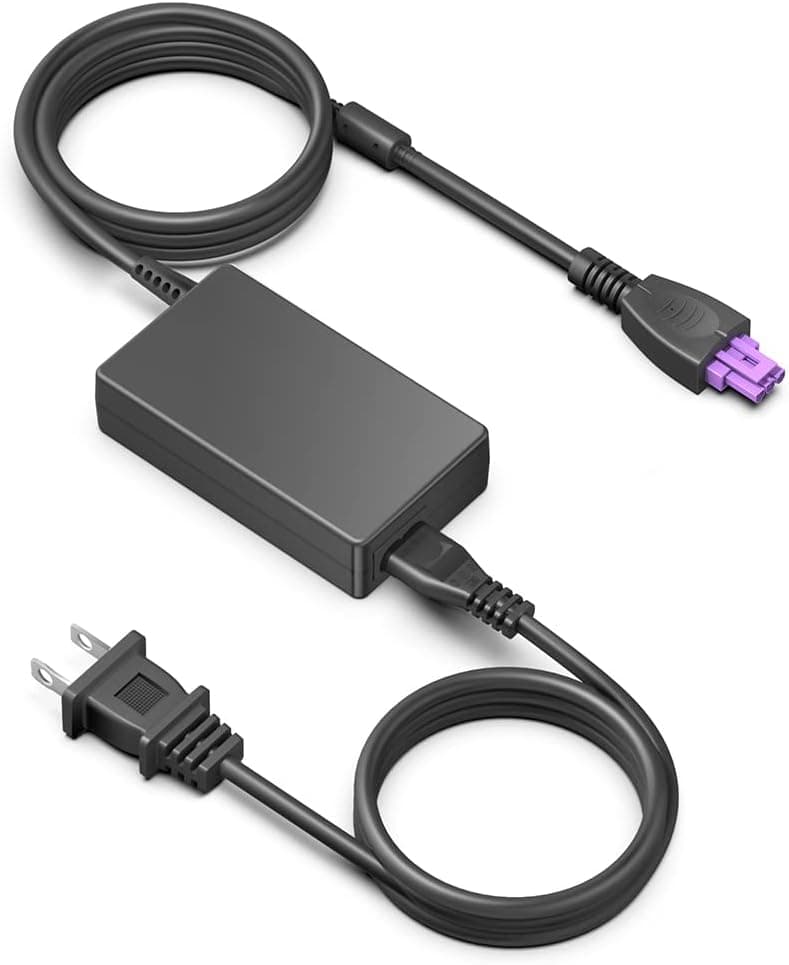 HKY 32V AC Adapter Compatible with HP Photosmart/DeskJet/OfficeJet 1315 2620 2645 3055 3515 4500 5500 6000 6200 6500 6500A 7500A C5180 C7280 J4660 HP Printer Power Cord 0957-2271,0957-2269,0957-2286