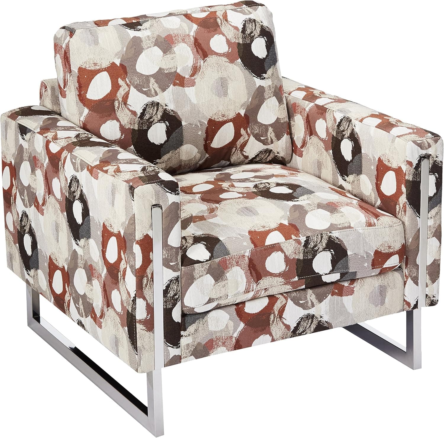 247SHOPATHOME living-room-chairs, Brown and Black