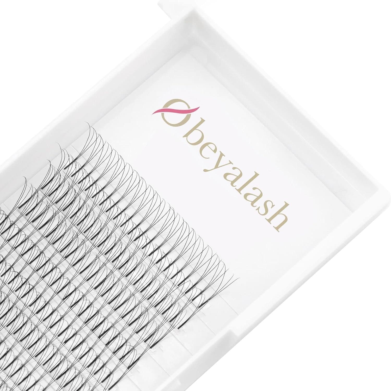 Volume Lashes Premade Fans 0.10 C Curl 3D Eyelash Extensions 9-16mm Mixed Length Russian Volume Long Stem Pre-fanned Eye Lash（3D-0.10C 9-15mm）