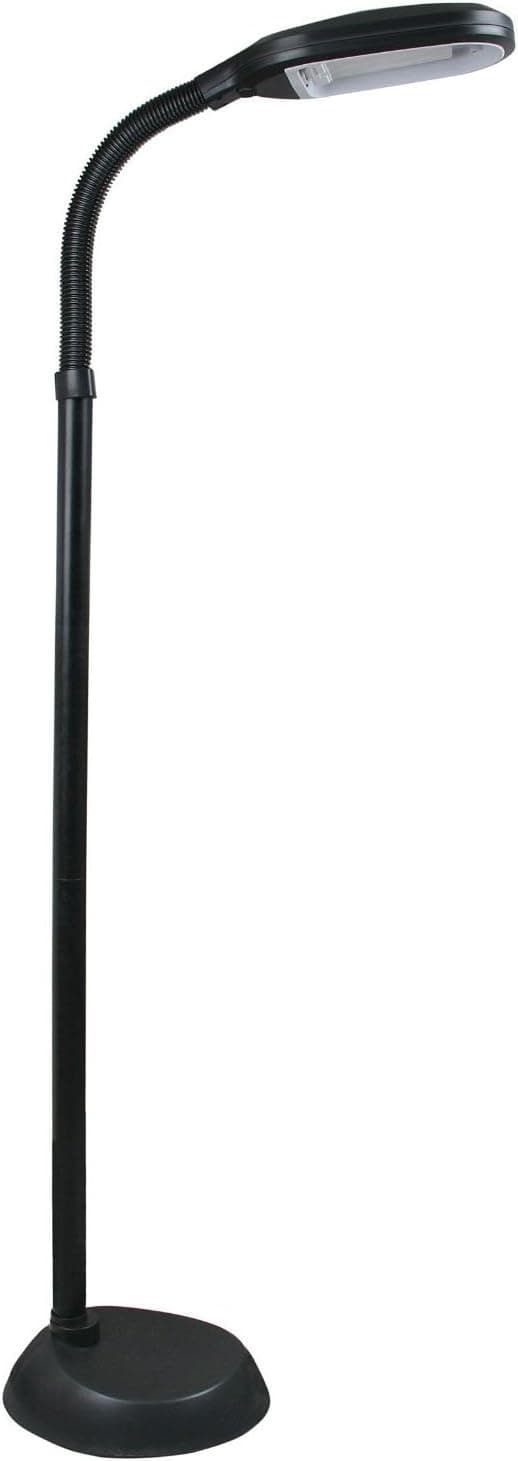 eHealthSource Sunlight Lamp | Includes Extra Replacement Bulb (Floor Lamp, Black)
