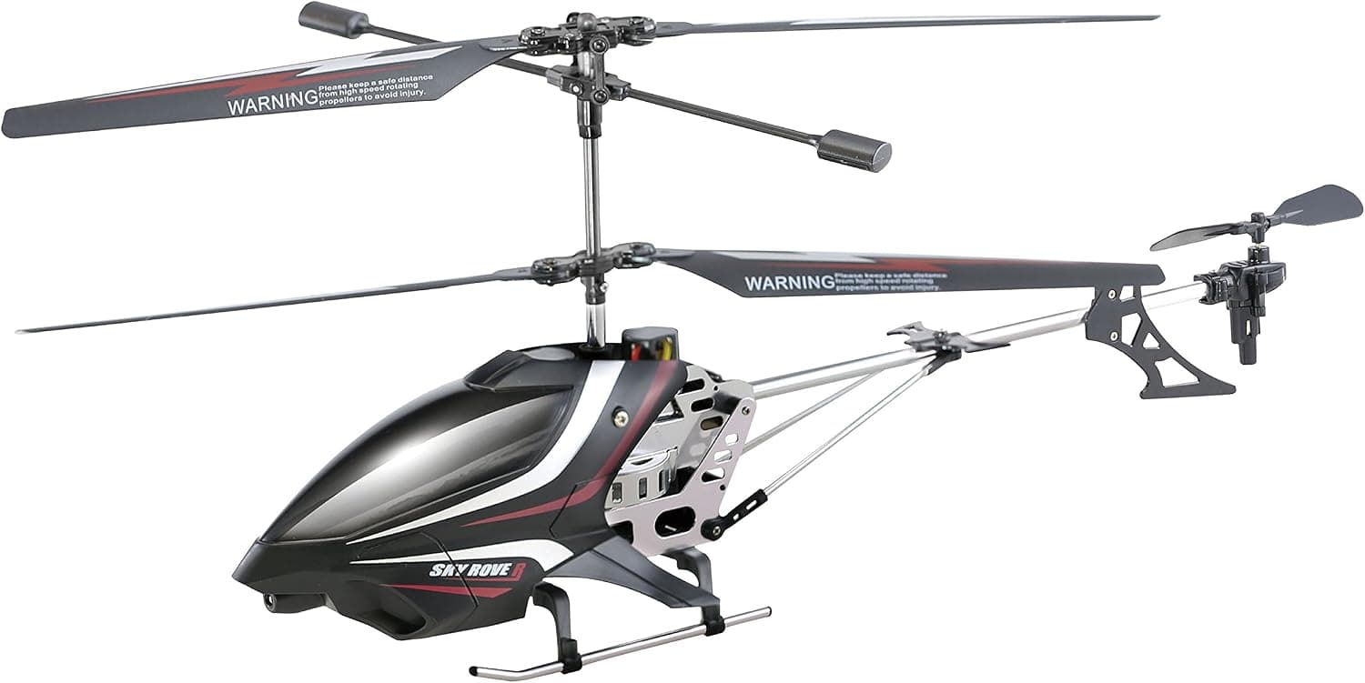 Alpha Group Sky Rover Exploiter S 3 Channel with Gyro Helicopter, Black Vehicle