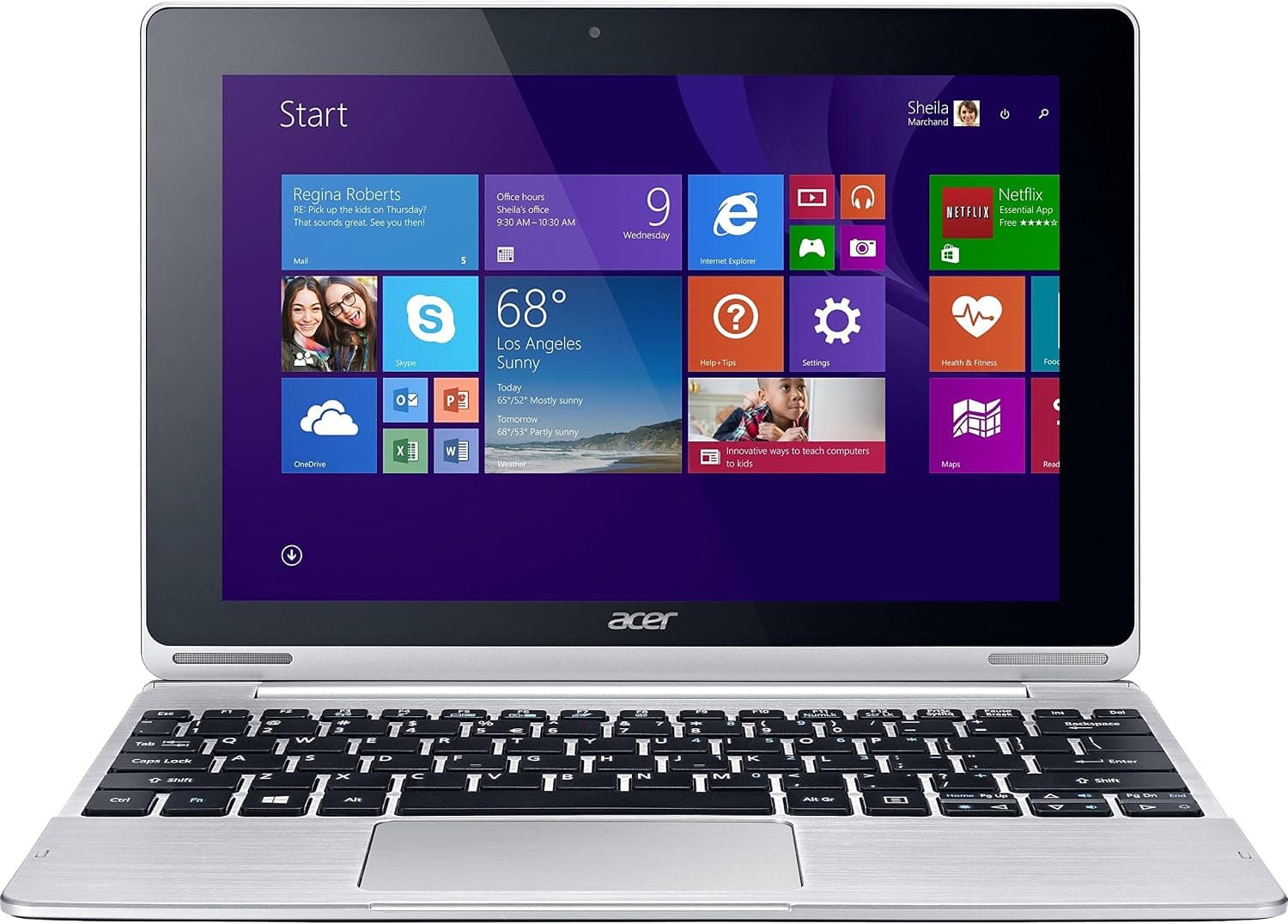 Acer Tablet 10.1'' Touch Screen 1.33 GHz Quad-Core 64 GB |SW5-012-13TT (Certified Refurbished)