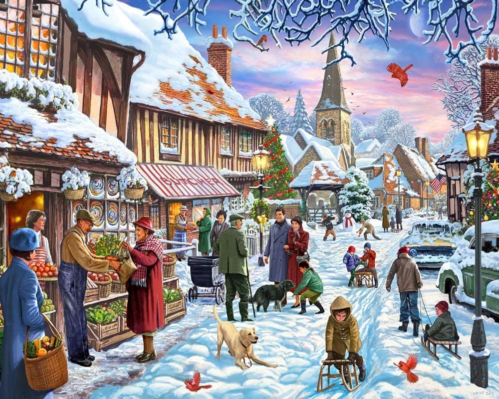 Winter Stroll Jigsaw Puzzle 1000 Piece