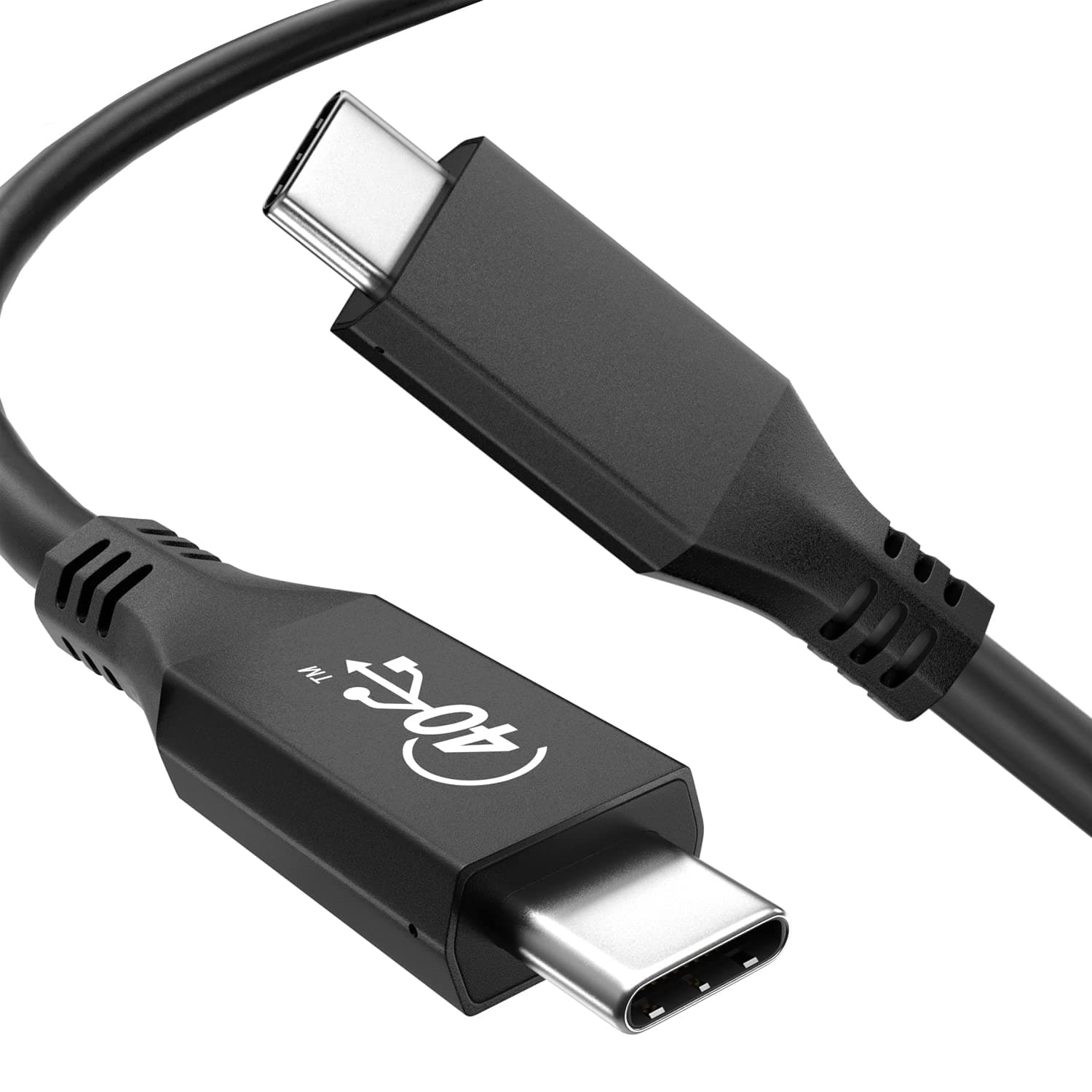 BATIGE USB 4 Cable 40 Gbps USB4 Cable 3ft Compatible for Thunderbolt 3, 100W Fast Charge 40G Data Transfer, 8K or Dual 4K Display for Type-C MacBooks, Smartphone, Tablet, etc