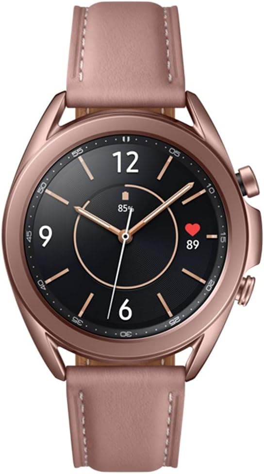 Samsung Galaxy Watch3 2020 Smartwatch (Bluetooth + Wi-Fi + GPS) International Model (Bronze, 41mm)