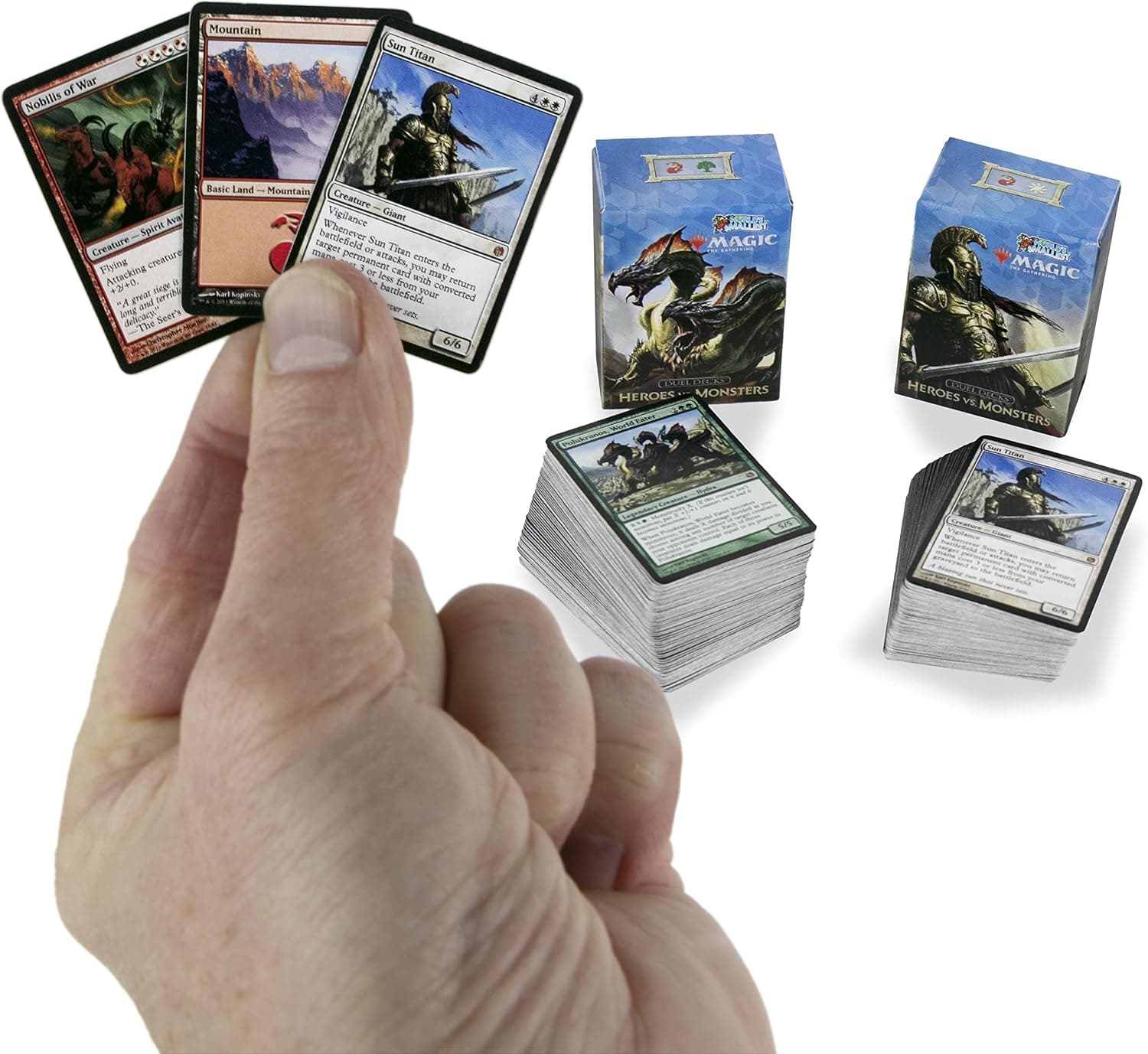 World’s Smallest Magic The Gathering Heroes vs. Monsters Duel Decks (WSMTG3)