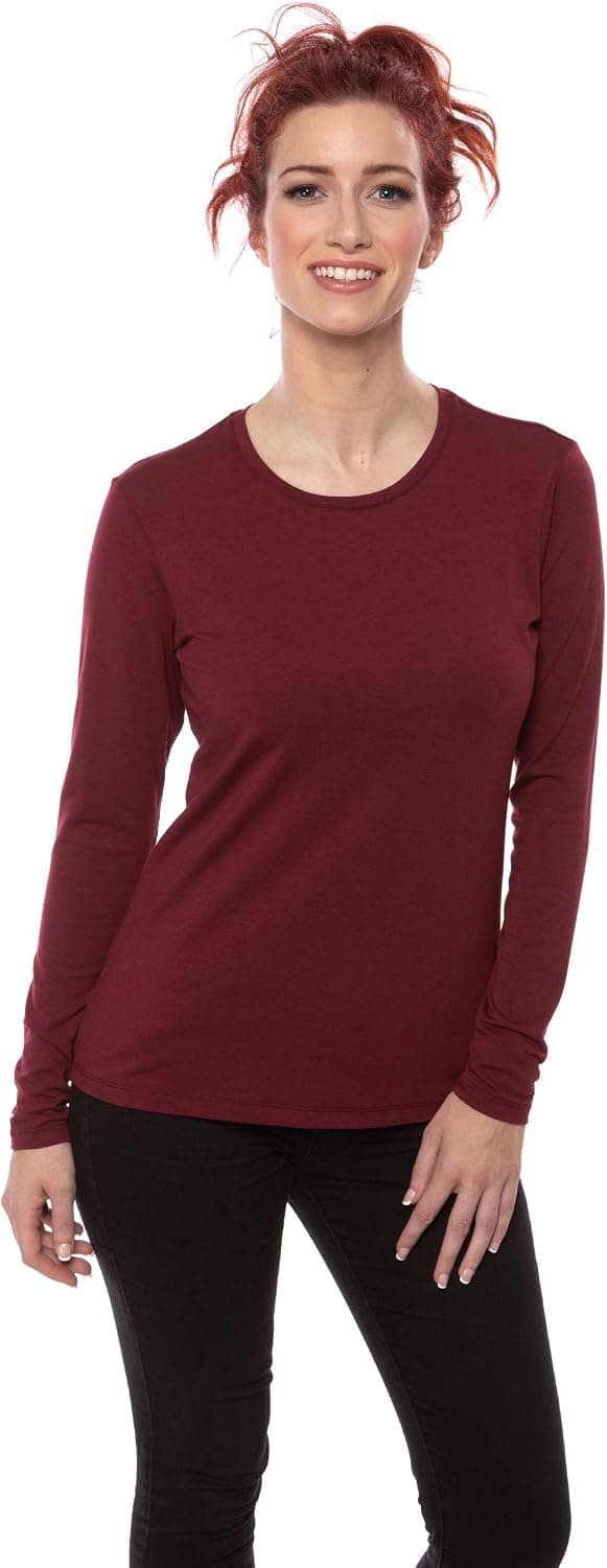 Women's Long Sleeve T- Shirt - Comfortable Casual Wear by Texere (Bellatee)