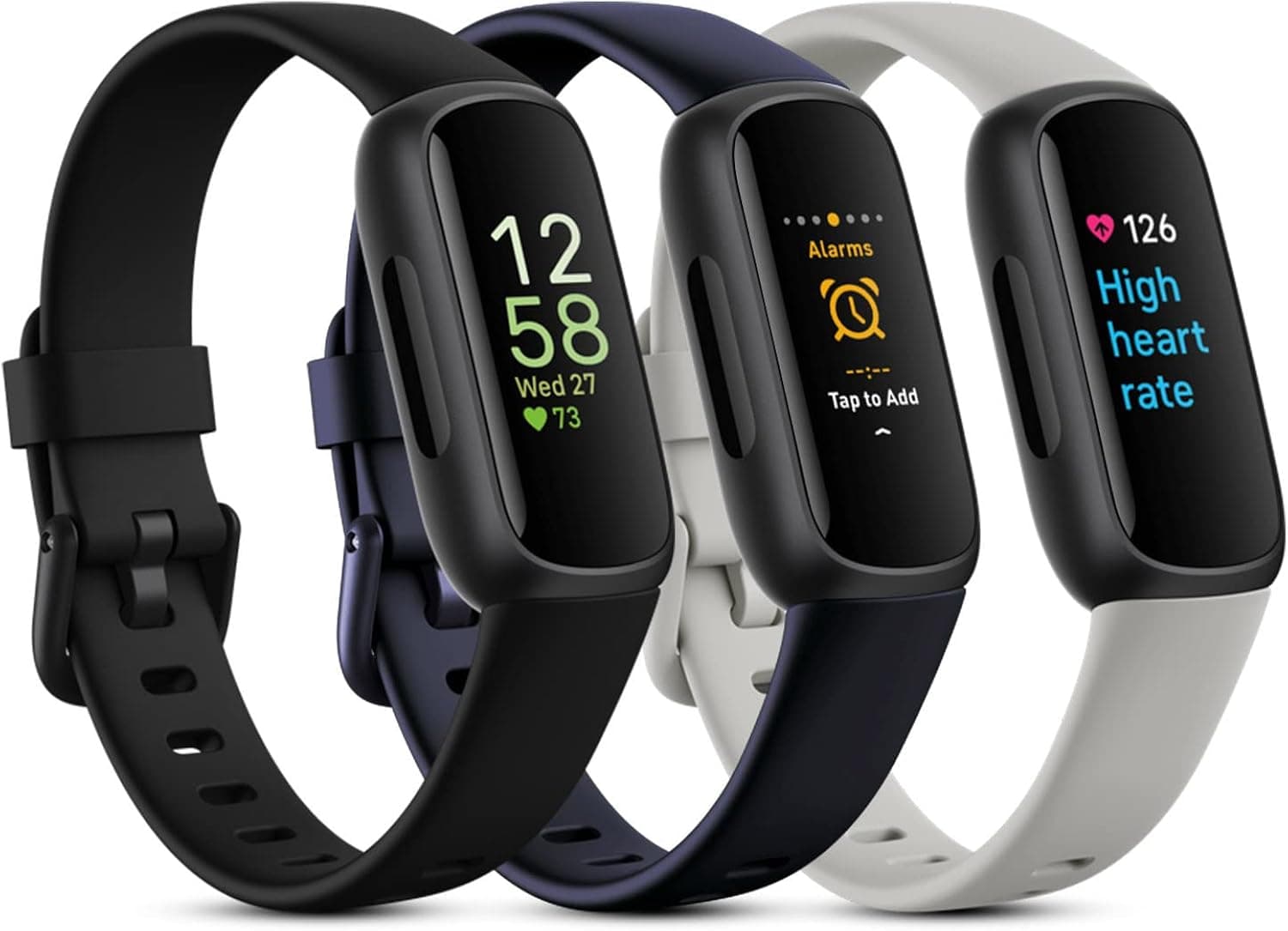 Farluya 10 Pack Compatible with Fitbit Inspire 3 Bands,Soft Sport Bands Silicone Replacement Wristband for Fitbit Inspire 3 Tracker Smart Watch for Women Men