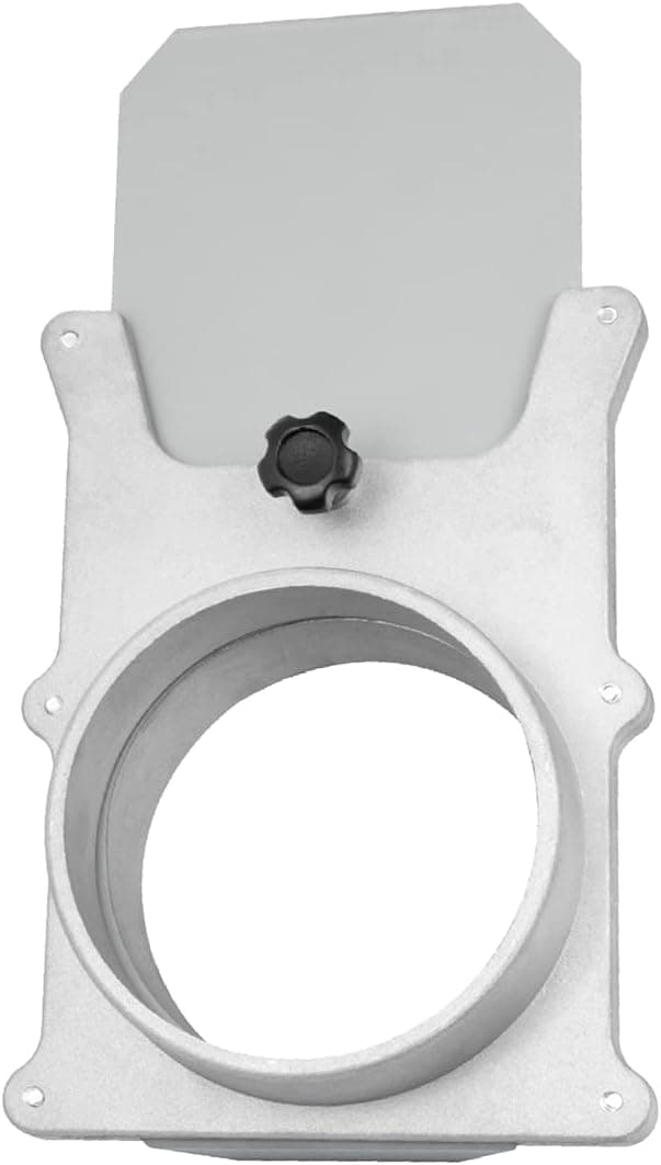 POWERTEC 70135 4 Inch Blast Gate for Dust Collector, Dust Collection Fittings