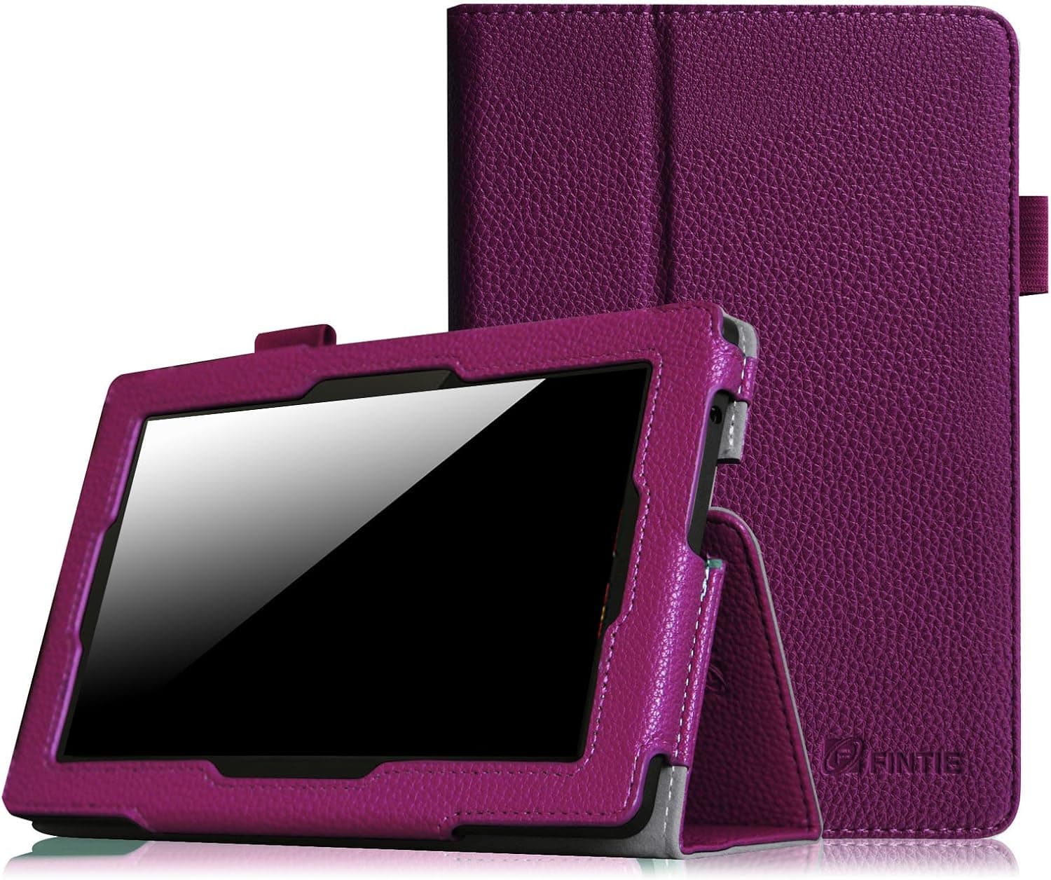 Fintie Folio Case for Kindle Fire HD 7" (2013 Old Model) - Slim Fit Folio Case with Auto Sleep/Wake Feature (Will only fit Amazon Kindle Fire HD 7, Previous Generation - 3rd), Purple