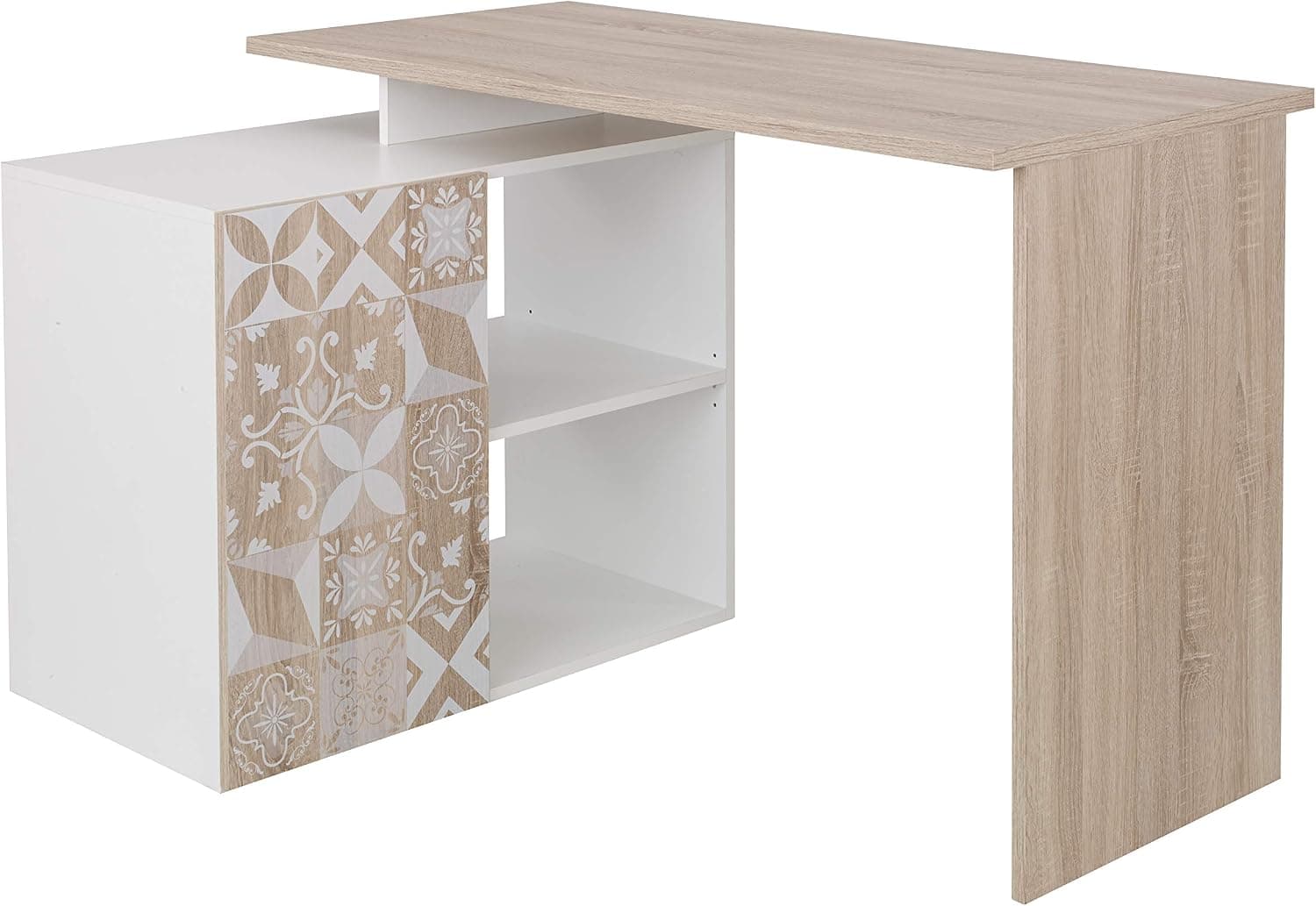 Christelle Office Home Modern Writing Computer Corner Desk l Shape