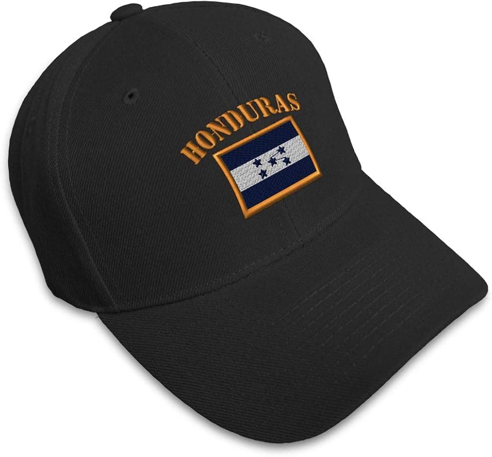 Speedy Pros Baseball Cap Honduras Flag Embroidery Countries Hats for Men & Women
