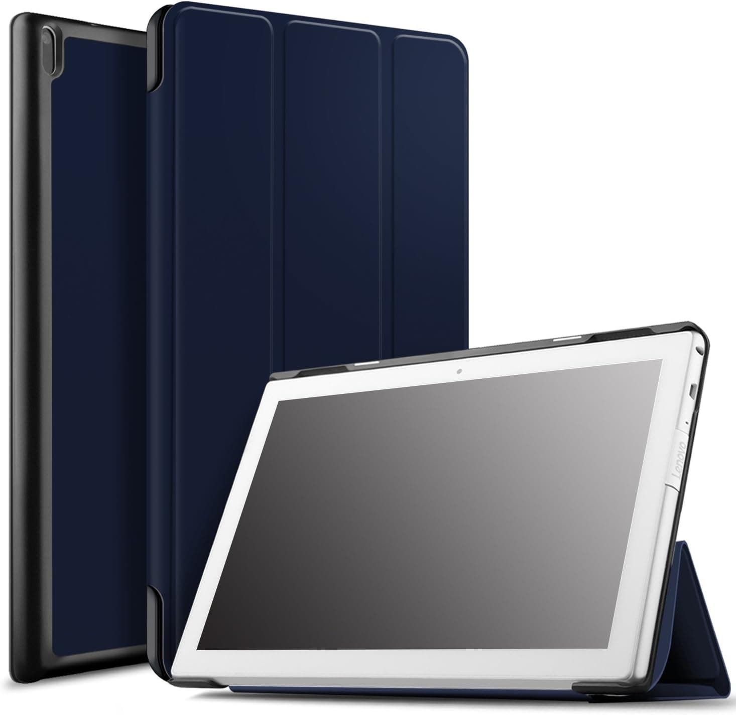 Lenovo TAB 4 10 Case, IVSO Lenovo TAB 4 10 Case - Ultra Lightweight Slim Smart Cover Case Stand for Lenovo TAB 4 10 Tablet (Blue)