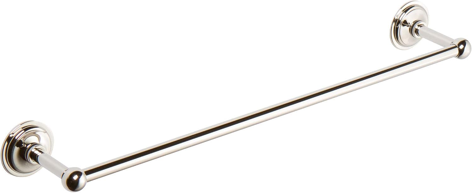 Ginger 2602/PN London Terrace Towel Bar, 18", Polished Nickel