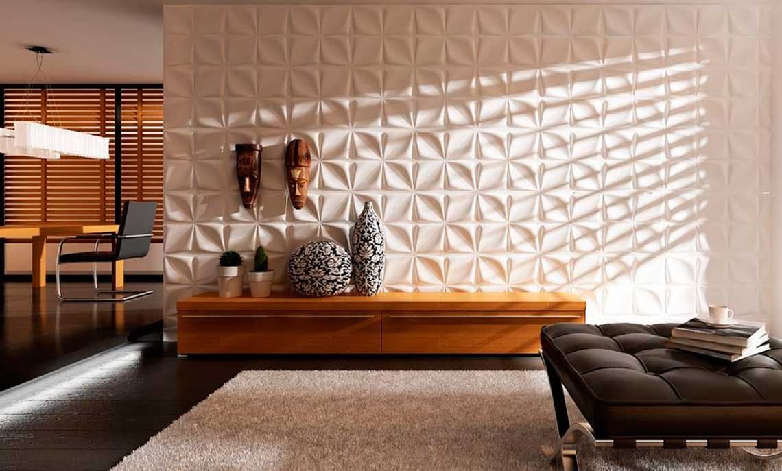 Plastic Mold Form for Wall 3D Decor Panel"Zoom" Wall Mold for Gypsum or Concrete
