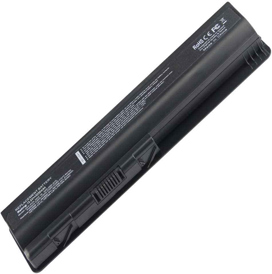 [6-Cell 10.8v 4800mah] Replacement Hp Laptop Battery for Compaq Presario Dv4 Cq40 Cq41 Cq45 Cq50 Cq60 Cq61 Cq70 Cq71 Series Hp Compaq G50 G60 G61 G70 G71 HDX X16 Pavilion Dv4 Dv5 Dv6 Series