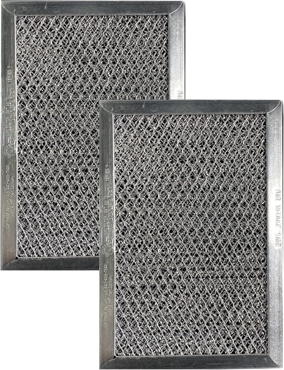2 PACK Air Filter Factory Compatible Replacement For 230W1A011B, LMV1630WW, LMV1630BB, MVH1615WW, MV1610ST Microwave Oven Charcoal Filter