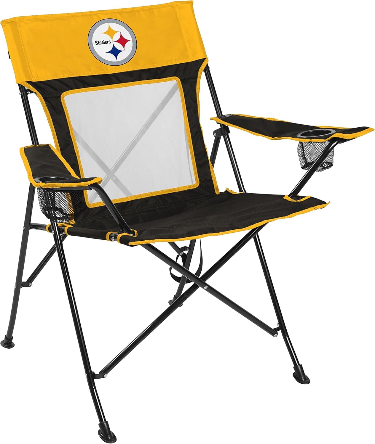 NFL Game Changer Large Folding Tailgating and Camping Chair, with Carrying Case (ALL TEAM OPTIONS)