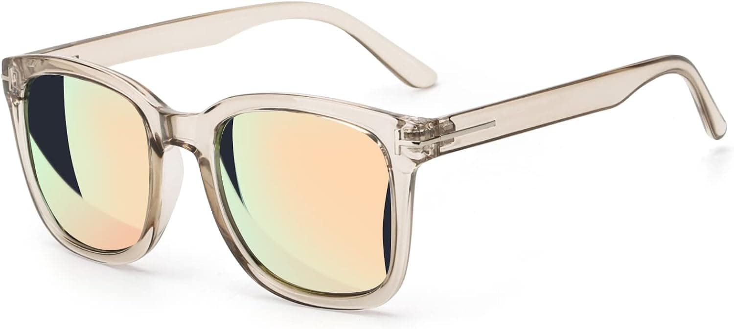 Myiaur Fashion Sunglasses for Women Polarized Driving Anti Glare UV400 Protection Stylish Design