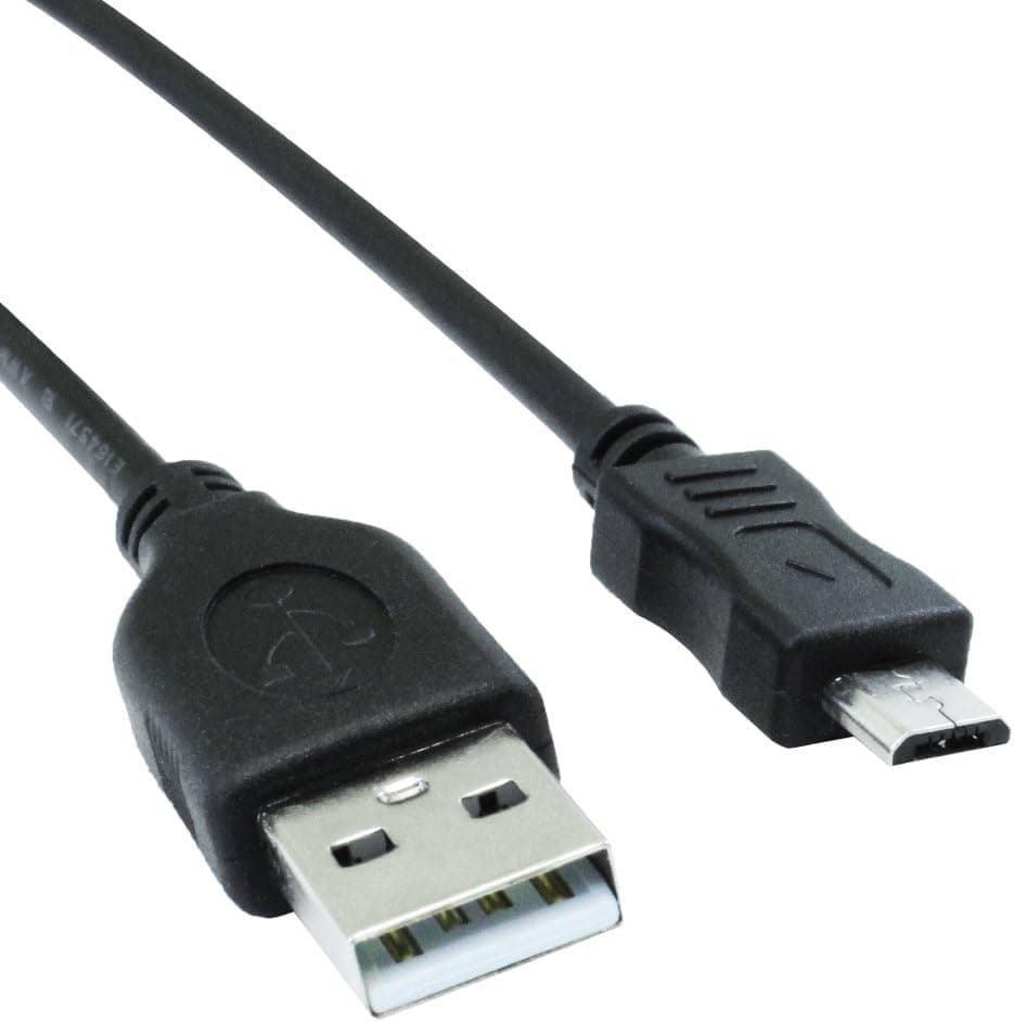 ReadyPlug 6ft USB Cable for: Amazon Kindle Oasis eReader Data/Computer/Sync/Charger Cable (Black 6 Feet)
