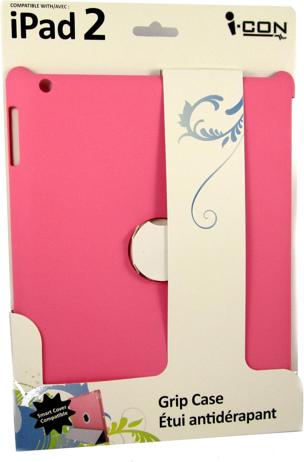 i-CON by ASD iPad 2 Grip Case (ASD376) - Pink
