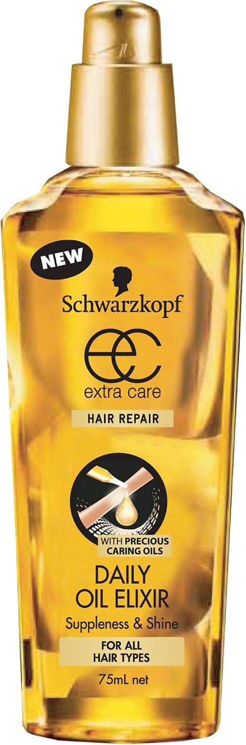 Schwarzkopf Extra Care Hair Repair Daily Oil Elixir for All Hair Type 75 Ml