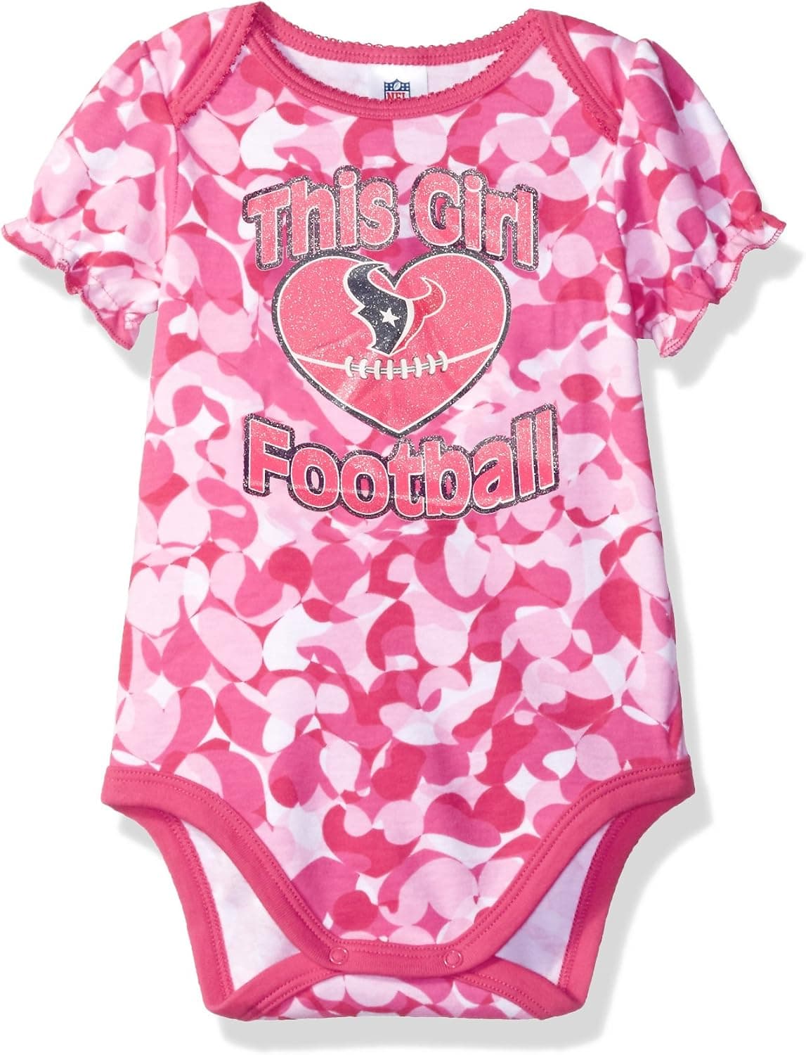 NFL Heart Camo Bodysuit
