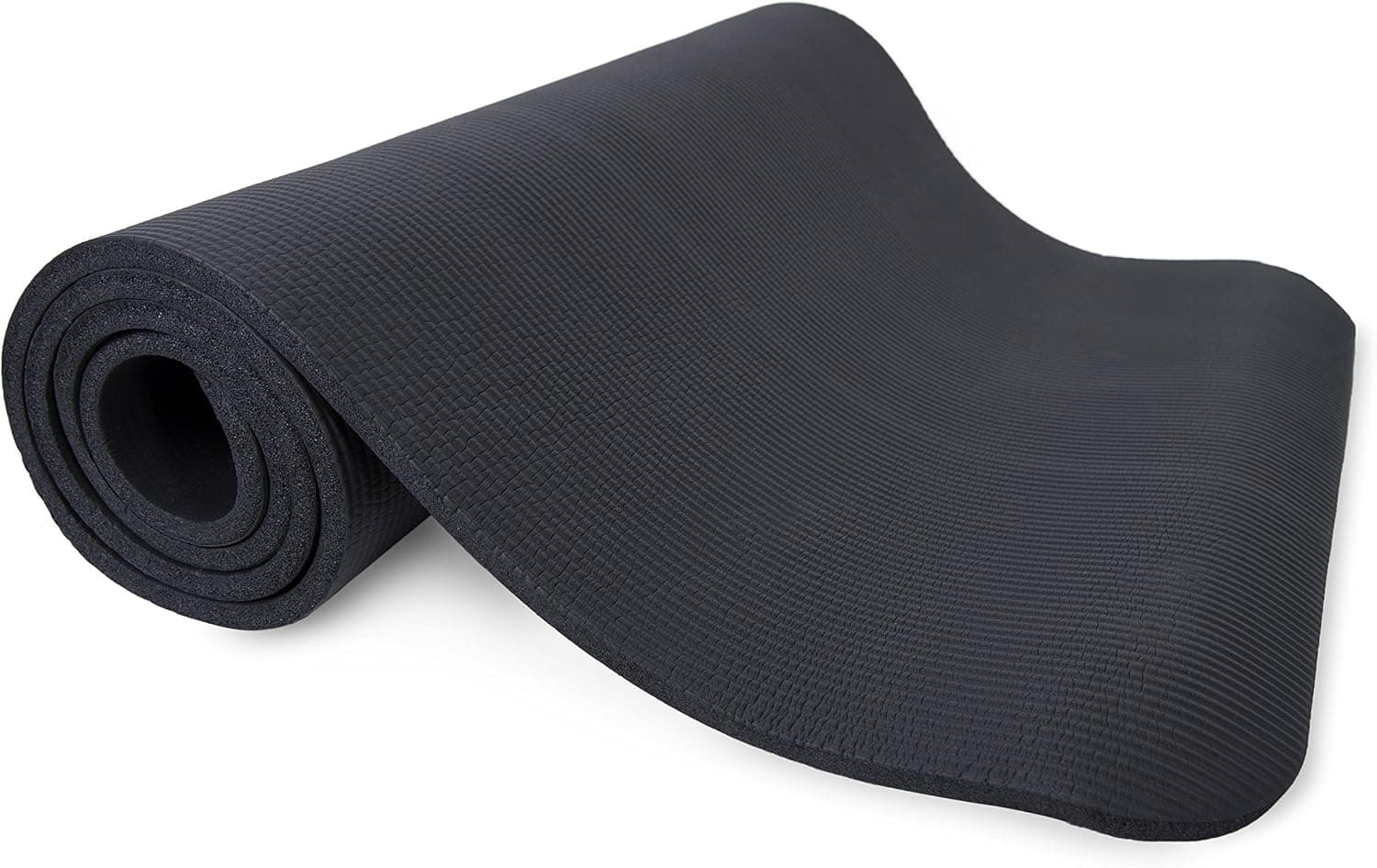 Tone Fitness Extra Thick High Density Exercise / Yoga Mat, with Carrying Strap